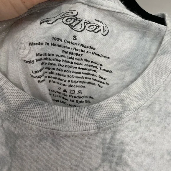 Poison band shirt - Picture 5 of 6